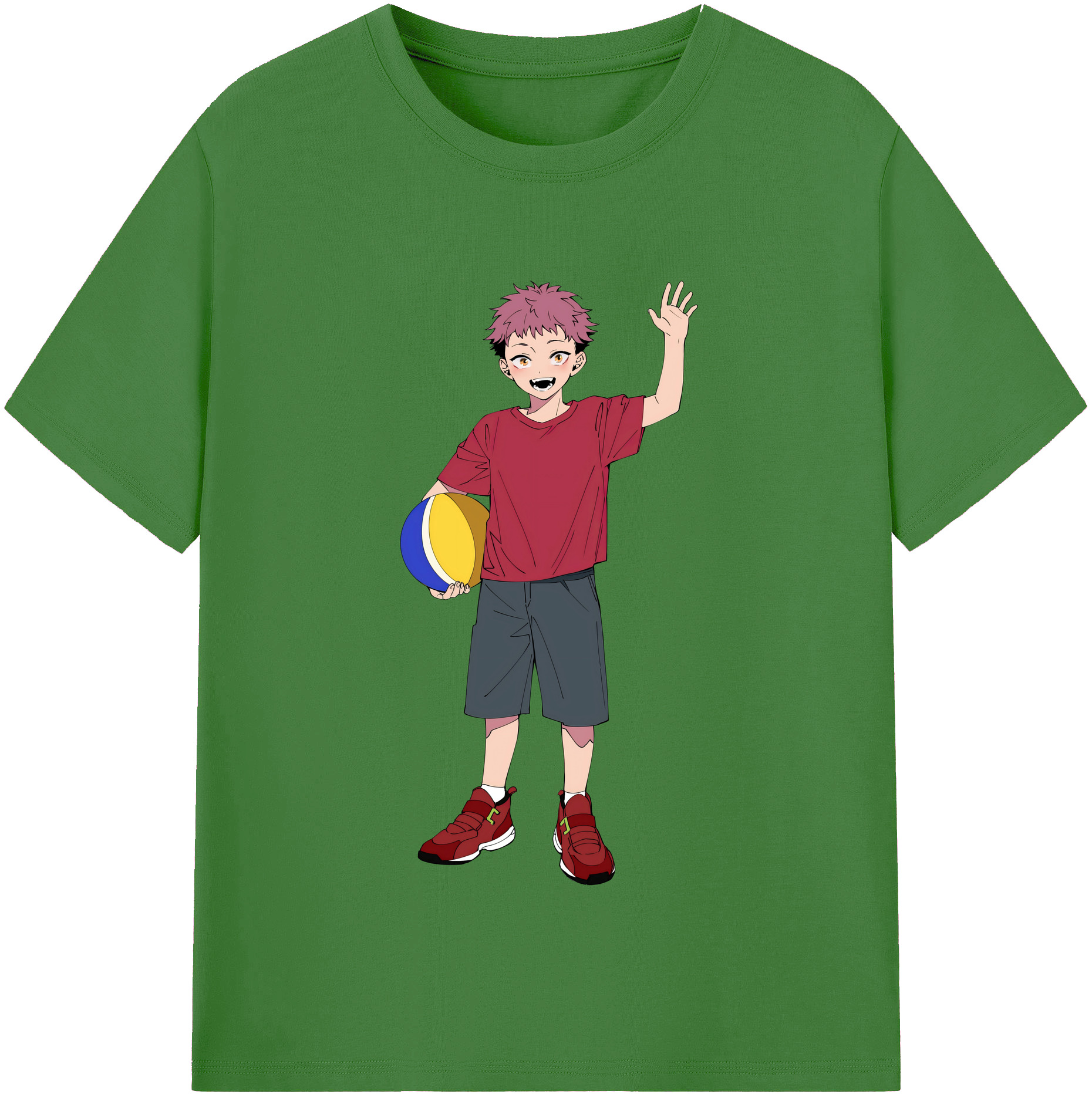 （画像用） 呪術廻戦 Jujutsu Kaisen レディースカジュアルプリントTシャツ（綿100％）